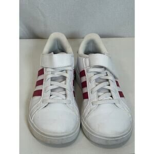 Adidas Kids White Sneakers-1.5